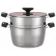 Мантоварка стальная SAKURA SA-751 10,5л 4,5л 28см