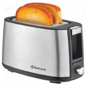 Тостер SAKURA SA-7611S Elegant 750Вт сталь Тостер SAKURA SA-7611S Elegant 750Вт сталь