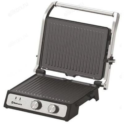 Гриль-пресс SAKURA SA-7667  2000Вт съёмн/панель-1