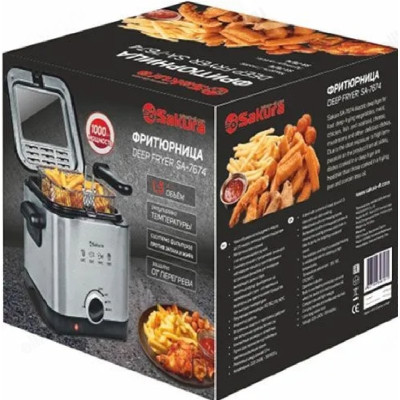 Фритюрница SAKURA SA-7674 1,5л-1