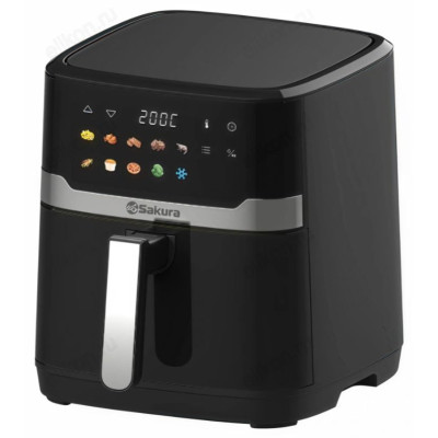 Аэрогриль SAKURA SA-7689BK 7л таймер-1