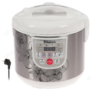 Мультиварка SAKURA SA-7753W 5л/800Вт