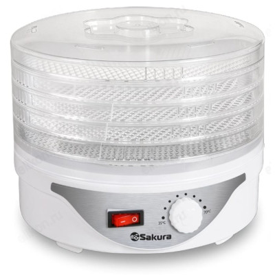 Сушилка для овощей,фруктов SAKURA 520Вт 5яр SA-7805-1