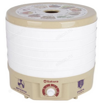 Сушилка для овощей,фруктов SAKURA SA-7809BG