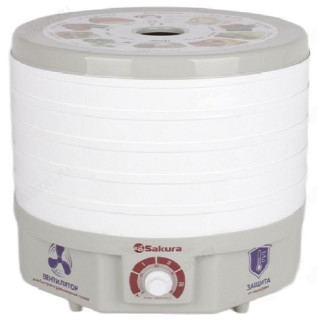 Сушилка для овощей,фруктов SAKURA SA-7809GR