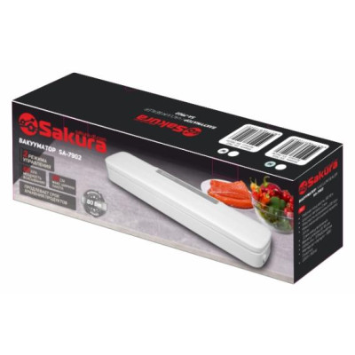Вакууматор 80 Вт мятный SAKURA SA-7902М -1