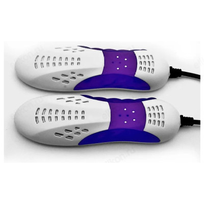 Сушилка для обуви Sakura sa-8156v, 10 Вт, 65 - 80 C, бело - фиолетовая