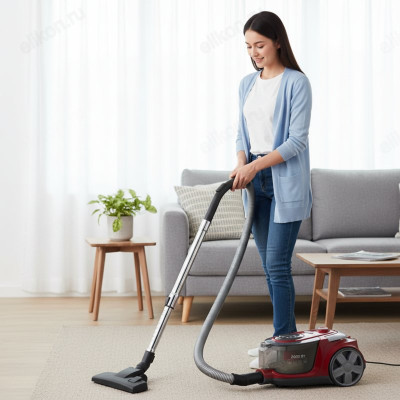 Пылесос с контейнером SAKURA SA-8325R 2400Вт/450Вт красн.-3