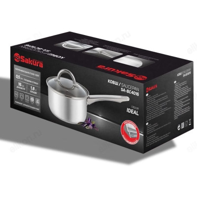 Ковш SAKURA SA-BC4016 IDEAL 1,8л нерж-1