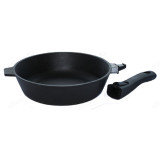 Сковорода SAKURA SA-CF02-26 26см съемная ручка,чугун