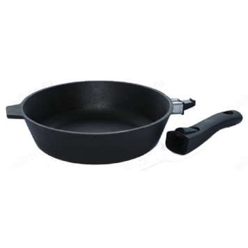 Сковорода SAKURA SA-CF02-26 26см съемная ручка,чугун