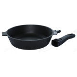 Сковорода чугун SAKURA SA-CF02-28 28см съемная ручка