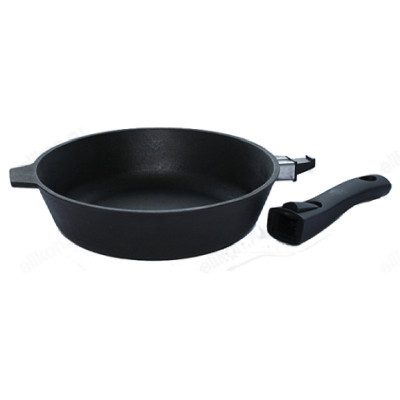 Сковорода чугун SAKURA SA-CF02-28 28см съемная ручка