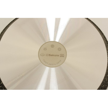 Сковорода блинная SAKURA SA-FB01-24 24см лит.алюм.-4