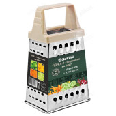 Терка SAKURA 4-х сторонняя, 15,5см SA-GR07