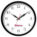 Часы настен 2 Б6 черн SAKURA Sakura 2Б6 черн