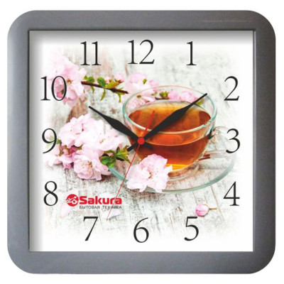 Часы настен 3 A5 серый SAKURA Sakura A5 серый