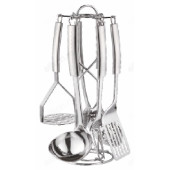 Набор кухонный SA-KW102S 7пр нерж. Набор кухонный SA-KW102S 7пр нерж.