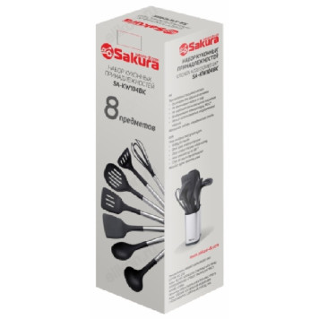 Набор кухонный нейлон SA-KW104BK 8пр-1