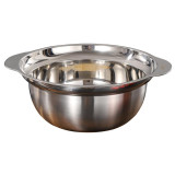 Миска 23см, с ручками, нерж SAKURA SA-MB01-23