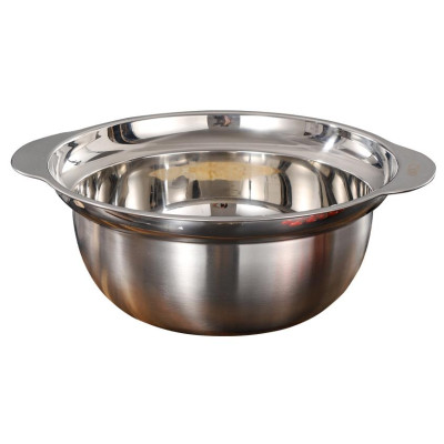Миска 23см, с ручками, нерж SAKURA SA-MB01-23