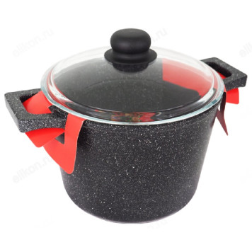 Кастрюля SAKURA SA-P03-3 Каменная Black