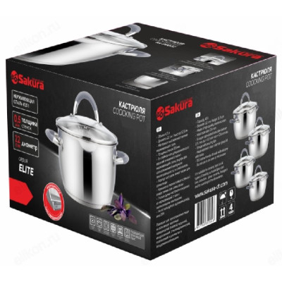 Кастрюля SAKURA SA-P3016 ELITE 1,8л 16см-1