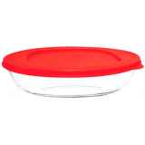 Форма для запекания стекло SA-PT06-2400, 2,4л овал