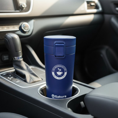 Термокружка SAKURA TM-01-380BL 380мл-1