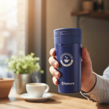 Термокружка SAKURA TM-01-380BL 380мл-2