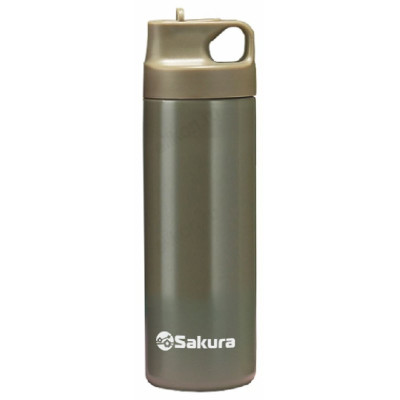 Термокружка SAKURA TM-07-500GR 500мл оливковый
