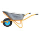 Тачка строительная SAKURA WB6420 1кол 90л 160кг