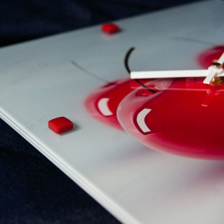 Часы настенные Салют 5800 SLT Cherry, пластик, серые-1