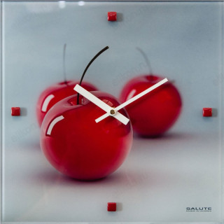 Часы настенные Салют 5800 SLT Cherry, пластик, серые