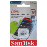 Карта MicroSD 32GB SanDisk Ultra Class10 U1