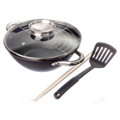 Казан чугун с крышкой SATOSHI 3л 808-029