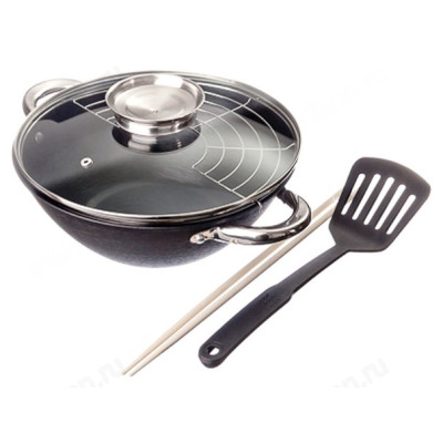 Казан чугун с крышкой SATOSHI 3л 808-029