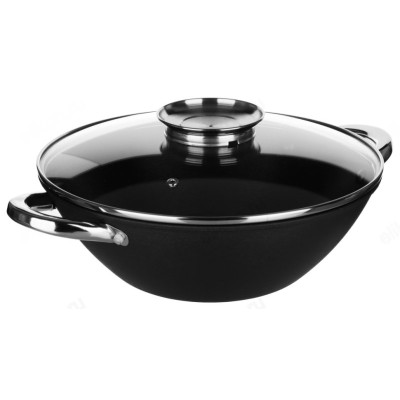 Казан чугун с крышкой SATOSHI 3,6л 808-030-1