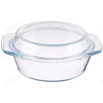 Кастрюля стекло SATOSHI с крышкой 1,4л 825-001