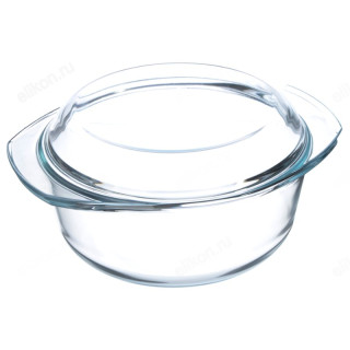 Кастрюля стекло SATOSHI с крышкой 2,5л 825-002