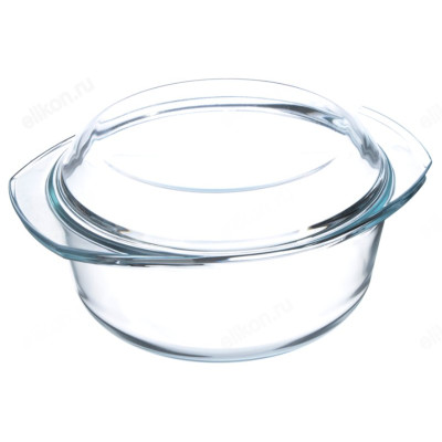 Кастрюля стекло SATOSHI с крышкой 2,5л 825-002