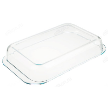 Форма для запекания стекло SATOSHI 39*24*6 3,5л 825-010 прямоугольная-4