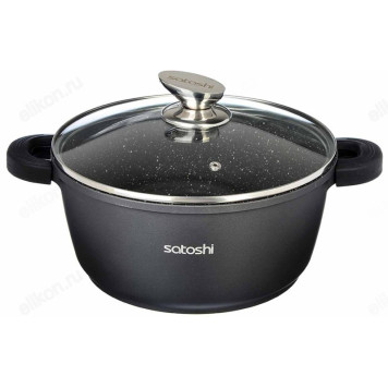Кастрюля SATOSHI с крышкой ЛИОН 5,8л 846-406 26см