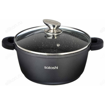 Кастрюля SATOSHI с крышкой ЛИОН 5,8л 846-406 26см