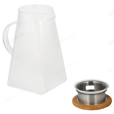 Чайник заварочный SATOSHI Грация 1,2л стекло 850-219-2