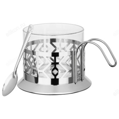 Сахарница с ложкой SATOSHI Гельсингфорс 200мл 850-242-2