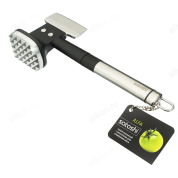 Топор кухонный с молотком SATOSHI Альфа 882-256  нерж.сталь-1