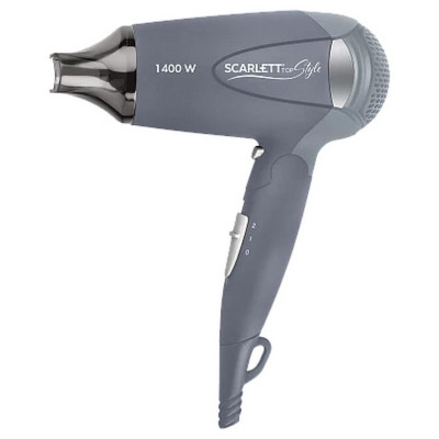 Фен серый TOP STYLE SCARLETT SC-074-1