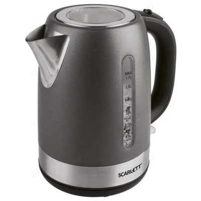 Чайник металлический SCARLETT SC-EK21S71 1,7л маренго