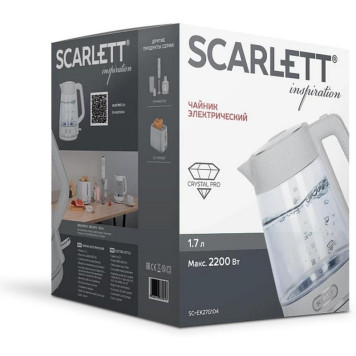 Чайник гранит SCARLETT SC-EK 27 G104-9